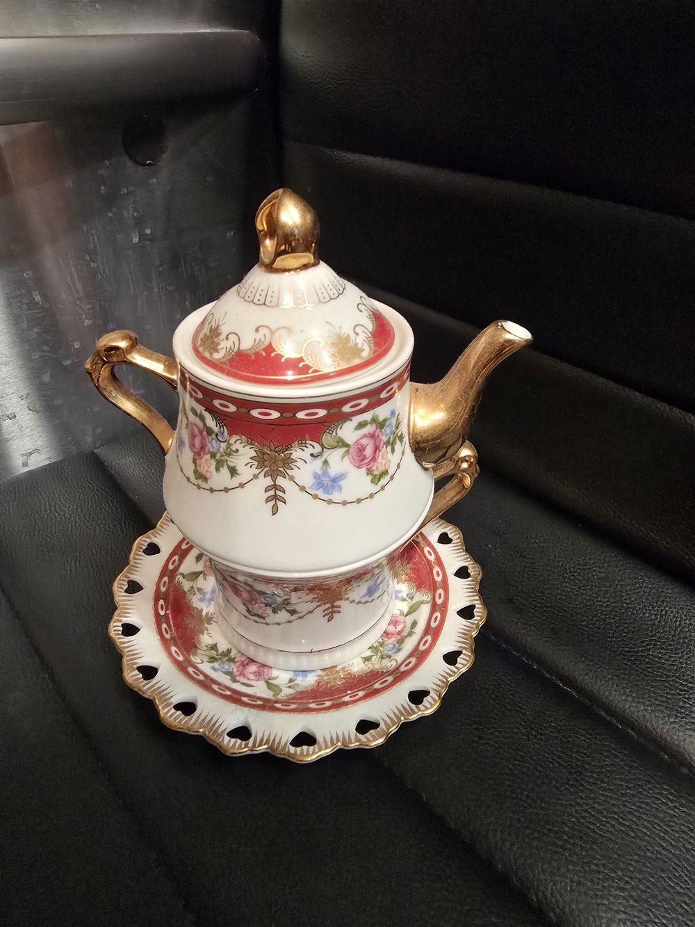 Sorelle Fine Porcelain "Tea for One" Set - Vintage 1990s